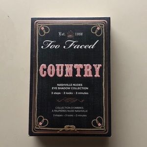 Too Faced Country eye shadow collection
